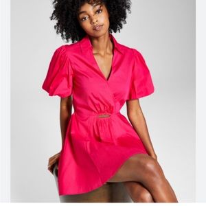 NWT And Now This Cut Out Poplin Dress SZ 1X